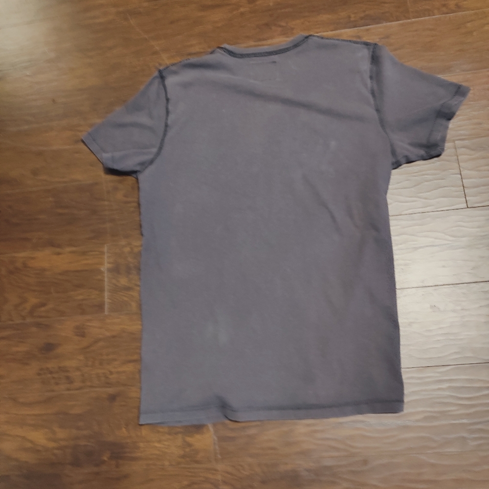 Abercrombie & Fitch Y2K hombre fade logo single stitch M vintage tee shirt - Picture 7 of 7